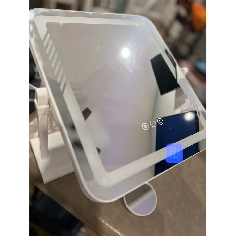 Kcavvi Vanity Mirror With Lights, Height-Adjustable & 360° Rotation, 1/10X - Picture 8 of 17